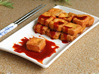 <b>油炸臭豆腐 做法步骤</b>
